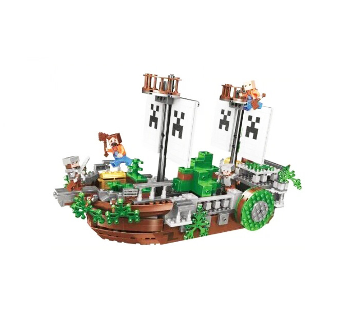 Конструктор Bela 11139 Minecraft Пиратский Корабль