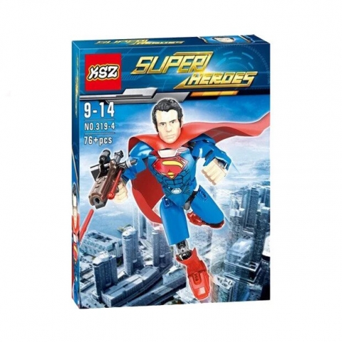 Конструктор KSZ 319-4 Super Heroes Супермен